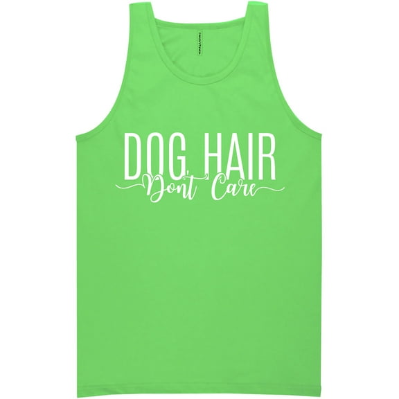 Dog Hair Don't Care Neon Tank Top