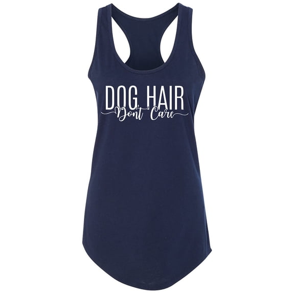 Dog Hair Don't Care Racerback Tank