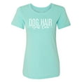 thumbnail image 1 of Dog Hair Don't Care Womens crewneck tee, 1 of 3