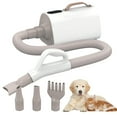 thumbnail image 1 of Dog Hair Dryer Blower for Grooming - Professional High Velocity 4.5HP Blow Dryer for Dogs - Pet Dryer Adjustable Heat Low Noise Quiet Air Flow, 1 of 10