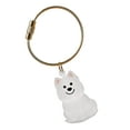 thumbnail image 1 of Elegant Pet Loss Memorial Keychain Features Visible Hair Storage Chamber And Durability Pet Hair Box Keyring, 1 of 8