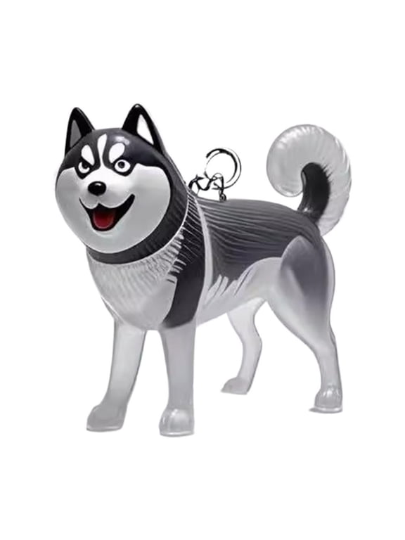 Dog Hair Memory Capsule 7cm Plastic Keepsake Pendant for Pet Fur, Small Portable Keychain for Pomeranian, Husky, Corgi Memorial Gift for Pet Lovers