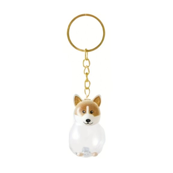 Dog Hair Storage Cute Pendant Keychain Bag Ornament, Creative Cartoon Pet Hair Pendant With Translucent Design, Stylish And Practical Multipurpose Accessory For Pet Lovers Daily