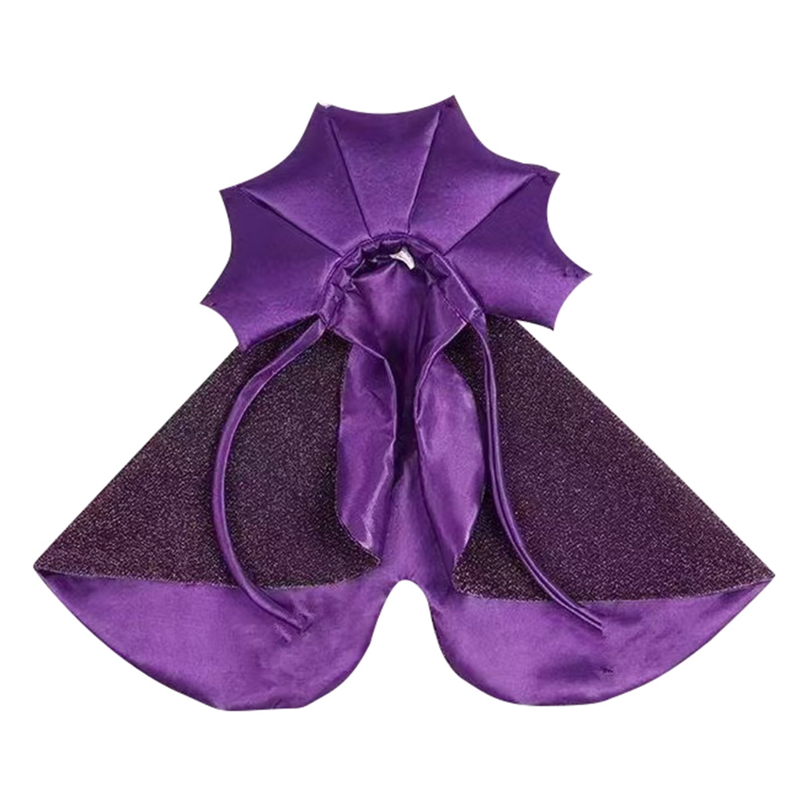 Dog Halloween Witch Cape with Adjustable Straps, Pet Vampire Cloak ...