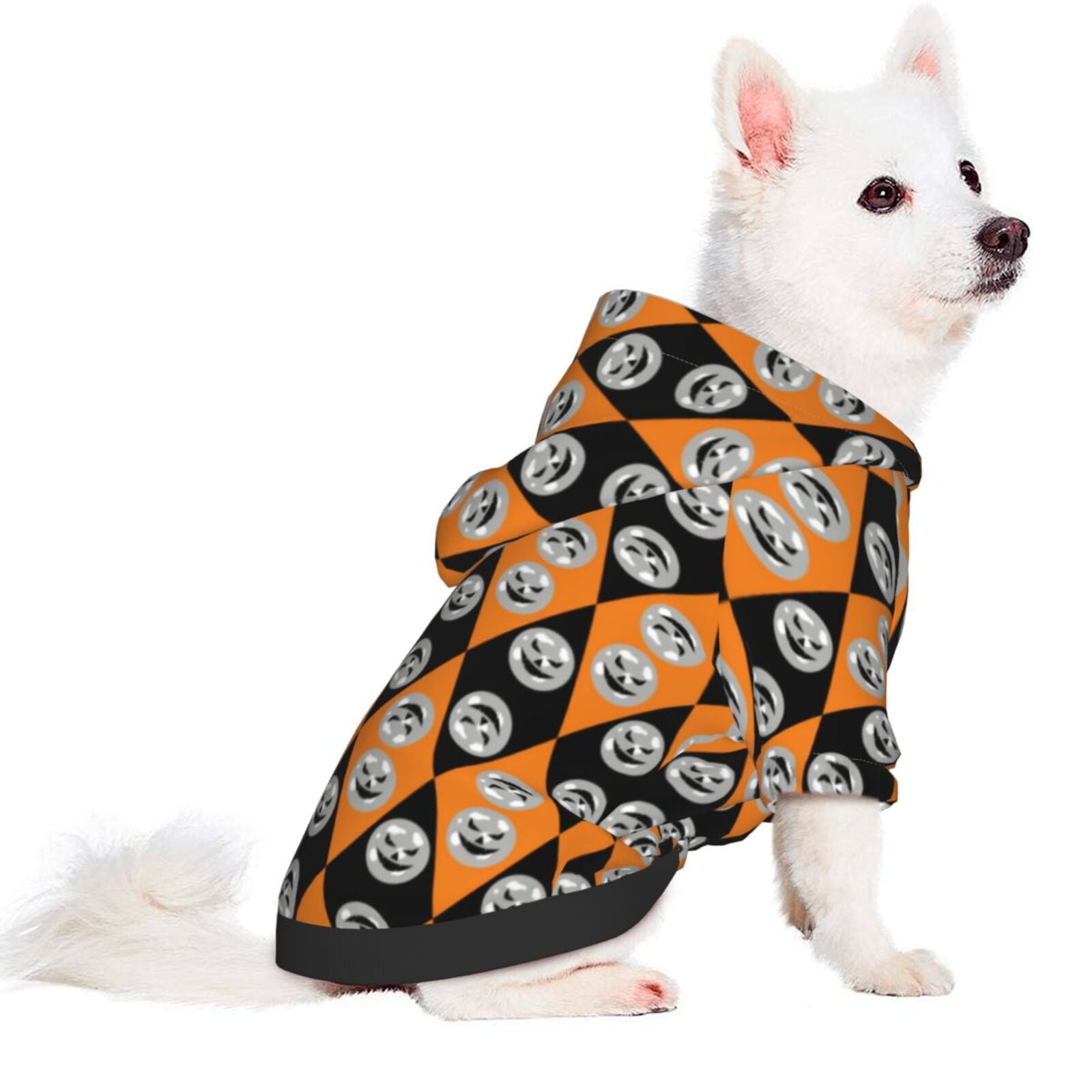 Dog Halloween Costume, halloween elements Pattern Funny Dog Cat Clothes