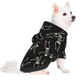 thumbnail image 1 of Dog Halloween Costume, halloween skull love Warm Dog Cat Clothes Puppy Dog Hoodie Sweatshirts Outfit for Small Medium Dogs Boy Girl, Funny Pet Apparel Dogs Halloween Decor, 1 of 7