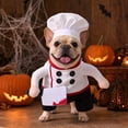 thumbnail image 1 of Dog Halloween Costumes, Pet Dog Chefs Costume with Pretend Knifed and Hat, Pet Chefs Knifed Accessory Comfortable for Puppies Parties Dog Clothing Photography (L), 1 of 7