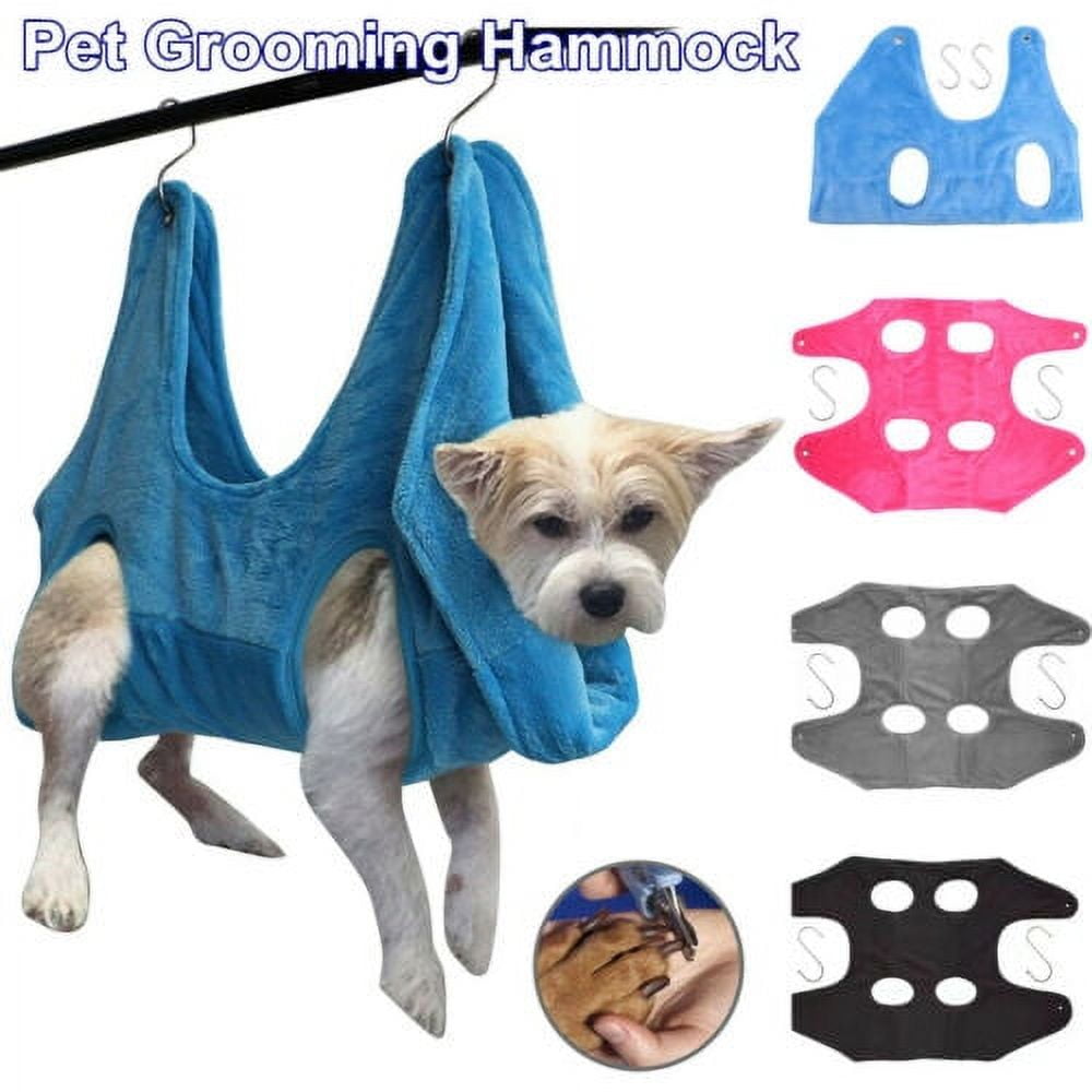 Dog Hammock For Nail Trimming Pet Grooming Hammock Helper Cat Thicken Restraint Puppy Dog Cat Nail Clip Trimming Bathing Bag Pet Grooming Sling Helper Walmart Business Supplies