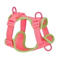 thumbnail image 1 of Dog Harness, Adjustable Pet Harness With Breathable Mesh, No Pull Dog Vest For Small Medium Large Dogs Cats, Watermelon Red M, 1 of 2