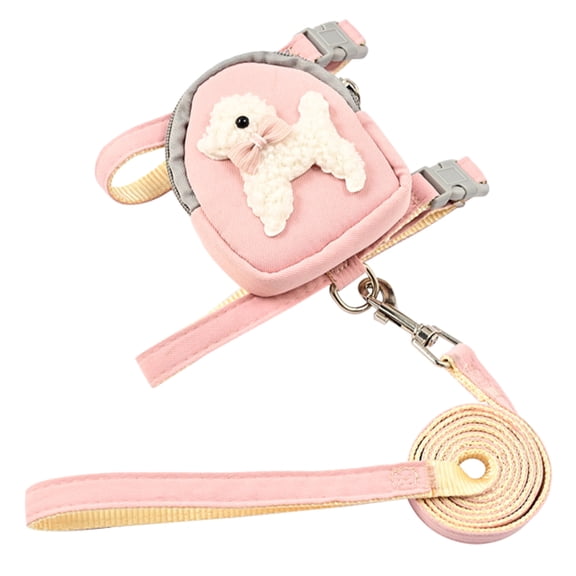 Dog Harness Backpack Dog Harness and Leash Dog Backpack Harness with Leash no pull Puppy Harness Backpack Harness
