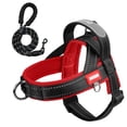 thumbnail image 1 of Dog Harness, Escape Proof No Pull Soft Padded Lightweight Vest for Medium Sized Dogs, Reflective No Choke Harness with Front Clip, Adjustable Step in Breathable Mesh, 1 of 9