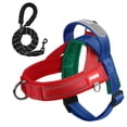 thumbnail image 1 of Dog Harness, Escape Proof No Pull Soft Padded Lightweight Vest for Medium Sized Dogs, Reflective No Choke Harness with Front Clip, Adjustable Step in Breathable Mesh, 1 of 9