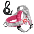 thumbnail image 1 of Dog Harness, Escape Proof No Pull Soft Padded Lightweight Vest for Medium Sized Dogs, Reflective No Choke Harness with Front Clip, Adjustable Step in Breathable Mesh, 1 of 9