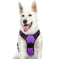 thumbnail image 1 of Dog Harness for Large Dogs, No Pull Service Vest with Reflective Strips and Control Handle, Adjustable and Comfortable for Easy Walking, No Choke Pet Harness with 2 Metal Rings, Pink, L, 1 of 9