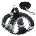 thumbnail image 1 of Dog Harness and Leash Set, No Pull Pet Harness for Small Dogs Easy Walking,Soft Breathable Small Dog Harness,Adjustable Reflective Step in Vest Harness for Puppy,Kitten, Cats, 1 of 6