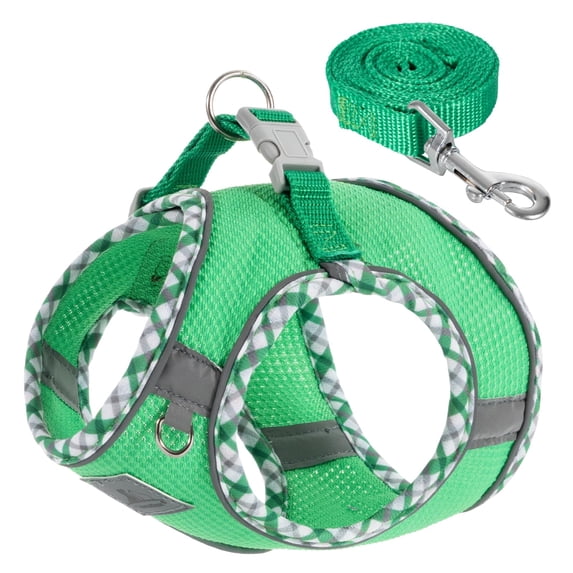 Dog Harness and Leash Set, No Pull Pet Harness for Small Dogs Easy Walking,Soft Breathable Small Dog Harness,Adjustable Reflective Step in Vest Harness for Puppy,Kitten, Cats