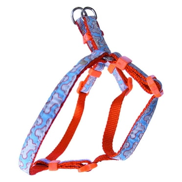 Dog Harness, no Pull Dog Harness Step in Dog Harness Easy Walk Harness Dog Harness for Puppies Puppy Harness Black XS Pet safe Easy Walk Extra Small Dog Harness (Orange with Sky Blue)