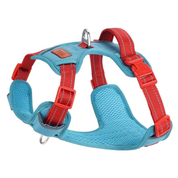 Dog Harness, Reflective Soft Padded Everyday Harness with Dual Leash Clips for Training or Walking for All Dogs