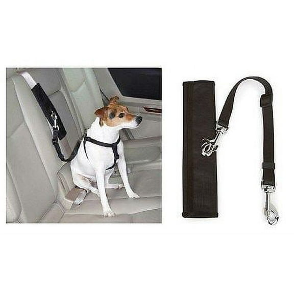 Dog Harness Seat Belt Connectors Turn Walking Harnesses in to Car Safety Belts