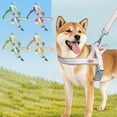 thumbnail image 1 of Dog Harness Soft Padded Neck and Chest Adjustable Reflective No Pull for Small Medium Dogs Walking Hiking by PALIFEUR, 1 of 7