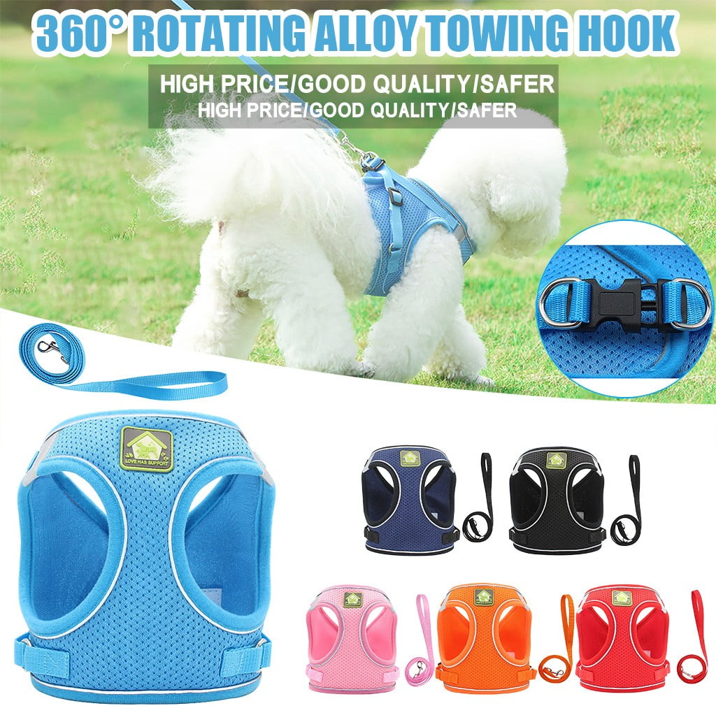 Dog Harness, Step-in Vest Harness for Small Dogs Puppies Cats ... - Mesh Fabric Dangers For Puppies