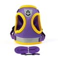 thumbnail image 1 of Dog Harness Vest Set for Small Medium Dog Harness Leash Puppy Cat Reflective Chest Strap Chihuahua Yorkies Walking Lead Leash, 1 of 5