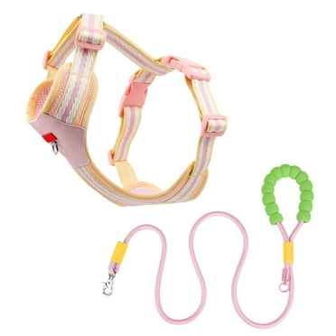 Dog Harness and Leash Set for Small Dogs,No Pull Step-in Harness for Puppy Dogs and Cats,Mesh Adjustable Breathable Soft Escape Proof Vest Harness