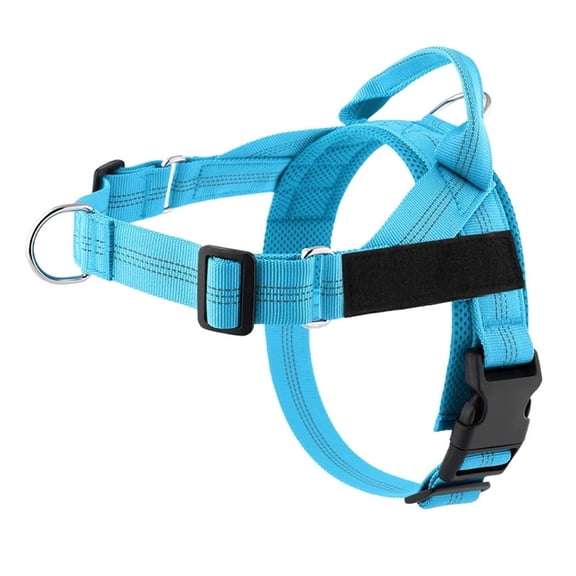 Dog Harness for Leash - Reflective No Pull Adjustable Harness with Dual Clips, Soft Padding, for Small Medium Dogs