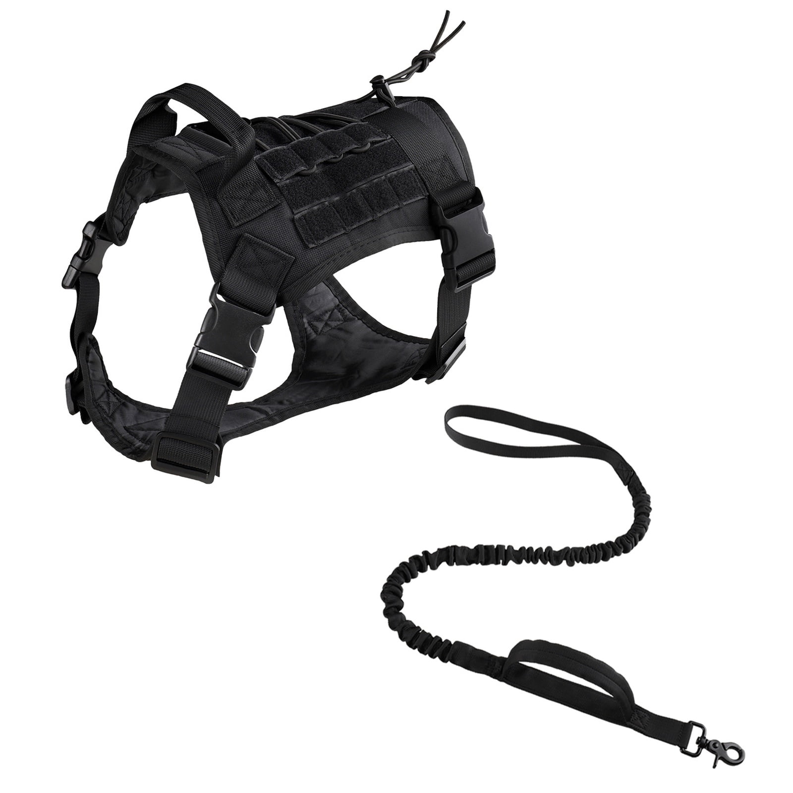 Dog Harness with Handle for Large Dogs, Anti Pull Chest Harness, Outdoor Pet Vest with Leash, Heavy Duty Dog Harness Size L for Walking，C