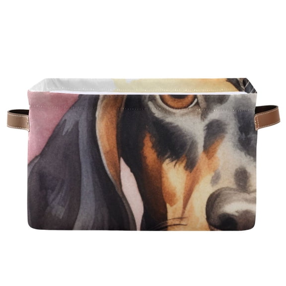 Dog Hat Gentleman Storage Bins Baskets With Handles Storage Box Clothes Organizer Organization Toys