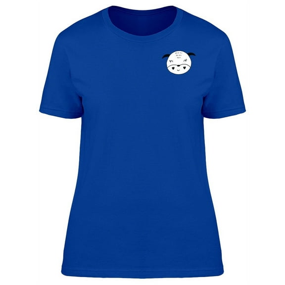 Dog Head In Scandinavian Style T-Shirt Women -Image by Shutterstock, Female Large