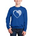 thumbnail image 1 of Dog Heart - Boy's Word Art Crewneck Sweatshirt, 1 of 3