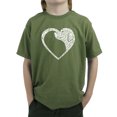 thumbnail image 1 of Dog Heart - Boy's Word Art T-Shirt, 1 of 2