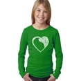 thumbnail image 1 of Dog Heart - Girl's Word Art Long Sleeve T-Shirt, 1 of 2