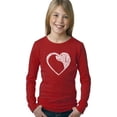 thumbnail image 1 of Dog Heart - Girl's Word Art Long Sleeve T-Shirt, 1 of 2