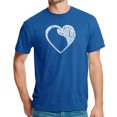 thumbnail image 1 of Dog Heart - Men's Premium Blend Word Art T-Shirt, 1 of 2