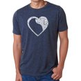 thumbnail image 1 of Dog Heart - Men's Premium Blend Word Art T-Shirt, 1 of 2