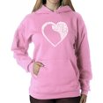 thumbnail image 1 of Dog Heart - Women's Word Art Hooded Sweatshirt, 1 of 2