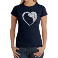 thumbnail image 1 of Dog Heart - Women's Word Art T-Shirt, 1 of 2