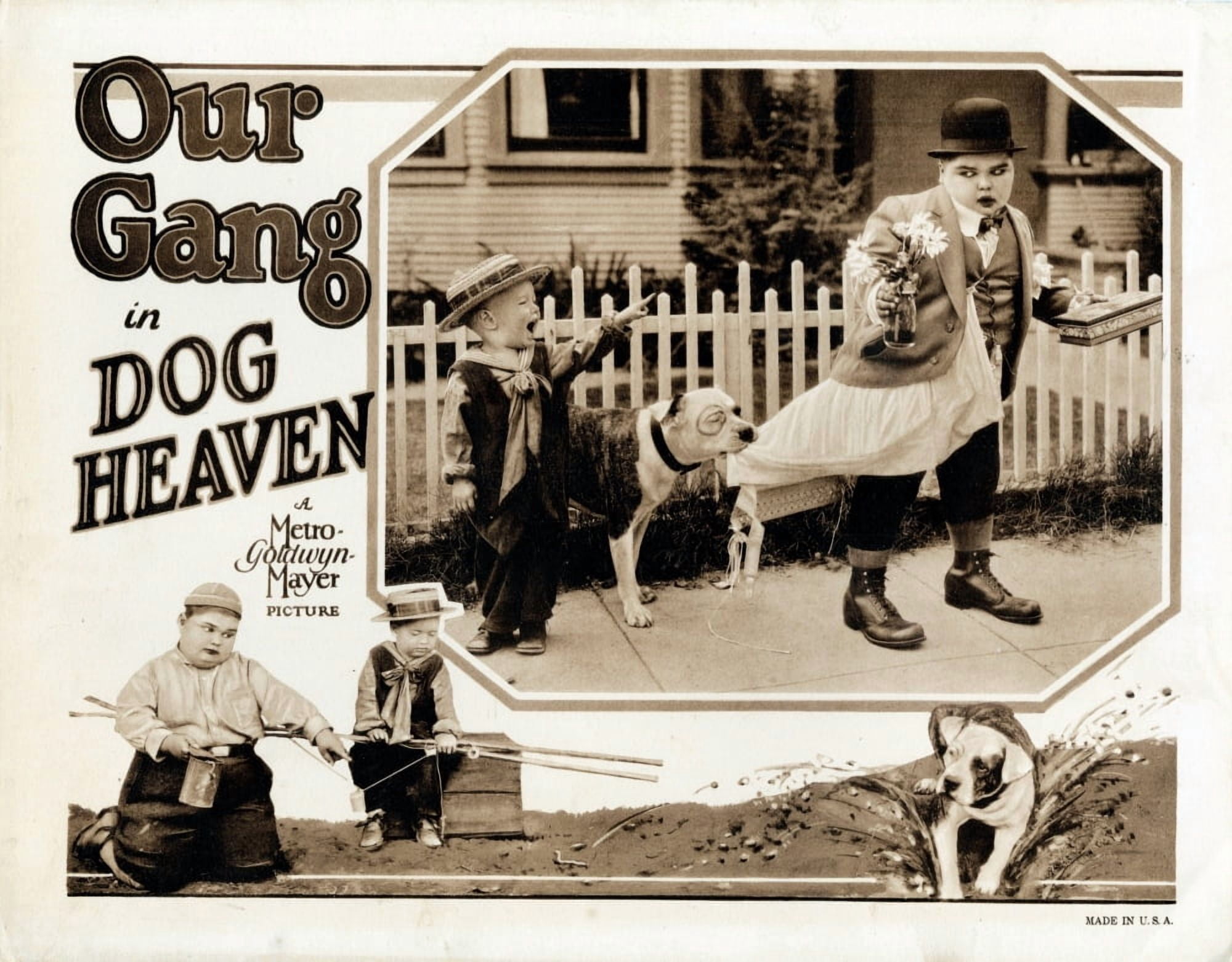 Dog Heaven Canvas Art - (28 x 22)