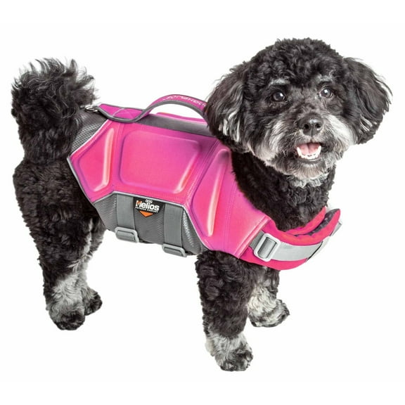 Dog Helios  'Tidal Guard' Multi-Point Strategically-Stitched Reflective Pet Dog Life Jacket Vest