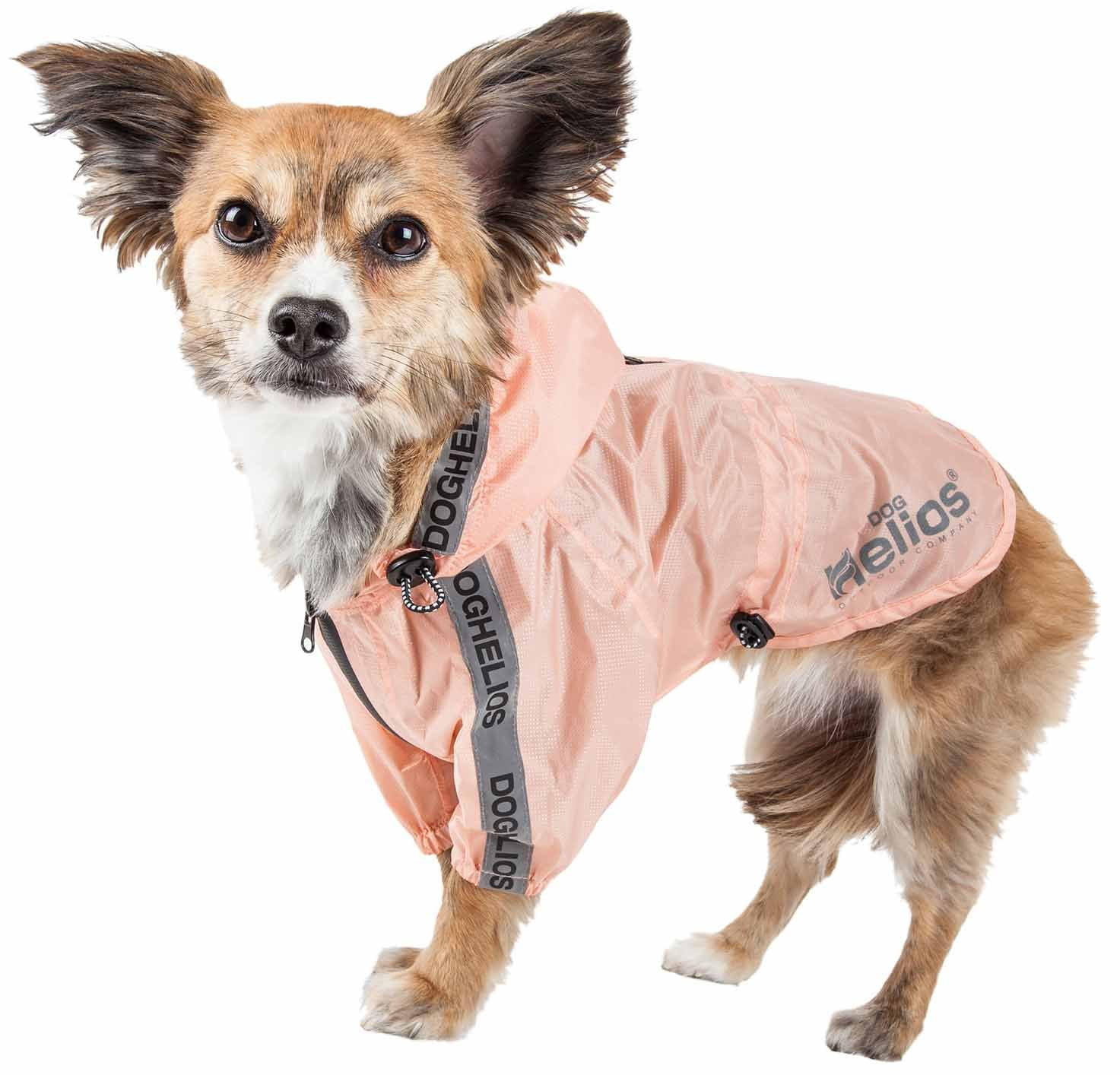Dog Helios ® 'Torrential Shield' Waterproof MultiAdjustable Pet Dog Windbreaker Raincoat