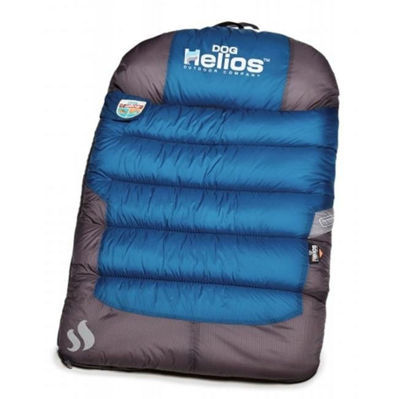 Helios Blue Waterproof Outdoor Travel Dog Bed with BlackShark Technology