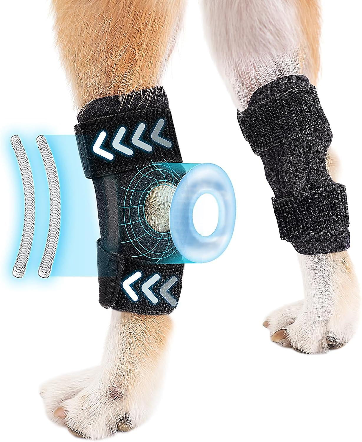 Dog Hind Leg Brace Hock & Ankle Support for Torn ACL & CCL, Canine