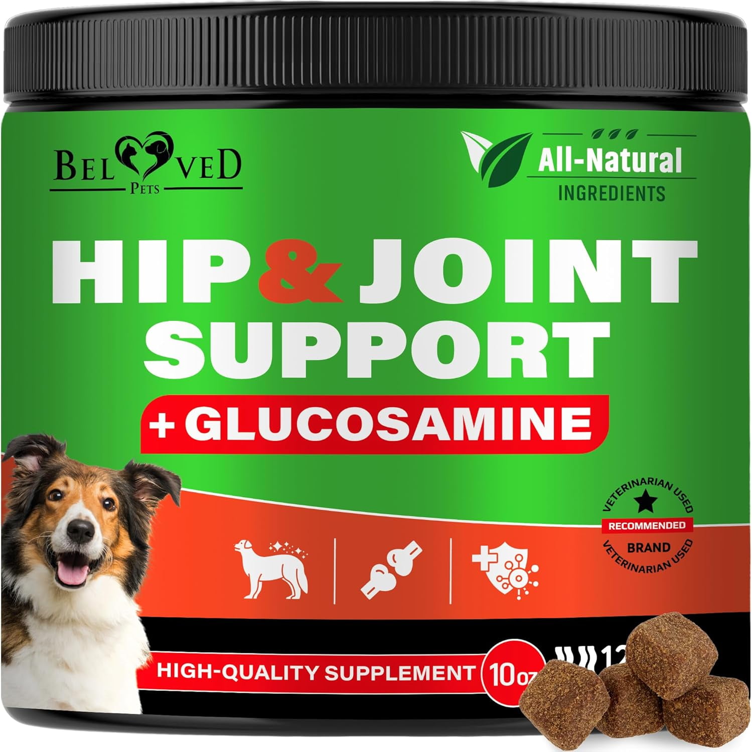 Beloved Pets Dog Hip, Joint Supplements, Arthritis Relief Treats ... - Digestible Joint Pain Relief For Dogs