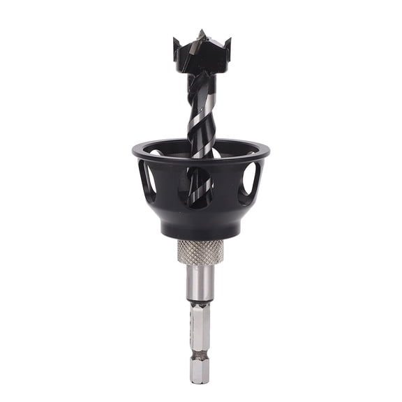 Dog Hole Deburring Trimmer, Dog Hole Chamfer Tool Set 19mm Drill Bit for Woodworking