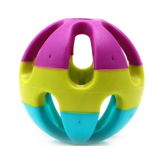 Dog Hollow with Bells Pet Dog Training Little Kitten Chew Fun Interactive Balls for Hamsters