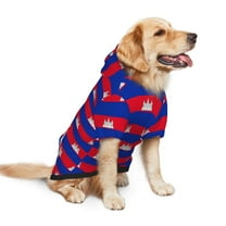Dog Hoodie Pet Clothes Kampuchea Sweater Sweatshirts Pullover Coat for Large Medium Dogs Small