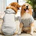 thumbnail image 1 of Dog Hoodie Sweater for Dogs Pet Clothes Solid Color Soft Breathable Cozy,Gifts for Pets(XS,#M), 1 of 5