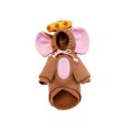 thumbnail image 1 of Dog Hoodie Warm Autumn Winter Pet Sweatshirt ,Brown Mouse Hoodie,L, 1 of 5
